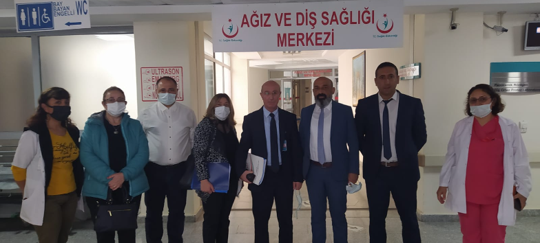 Ankara İl Sağlık Müdürlüğü İş Sağlığı ve Güvenliği Birimi Tarafından Merkezimizde İncelemerde Bulunulmuştur.